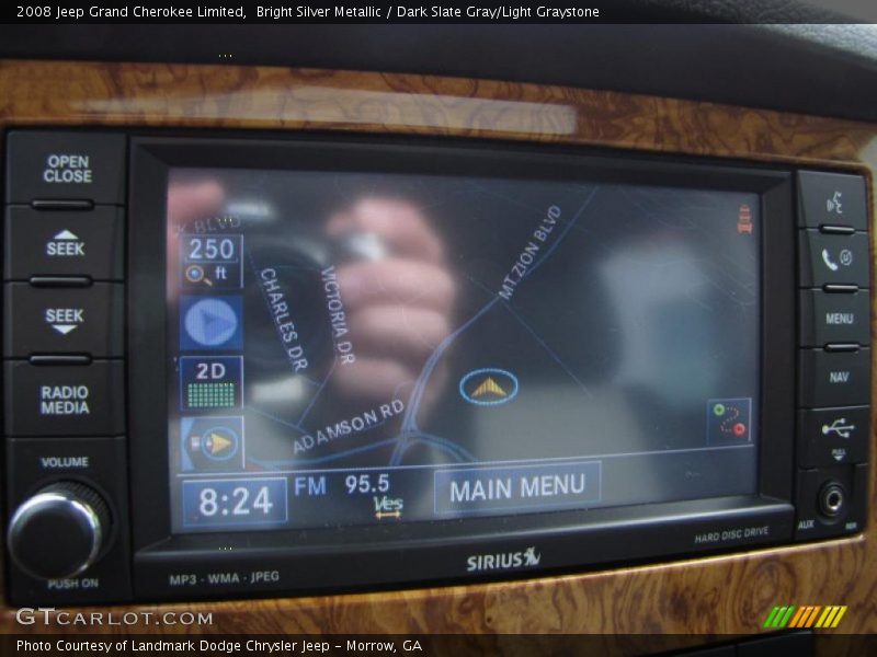 Navigation of 2008 Grand Cherokee Limited