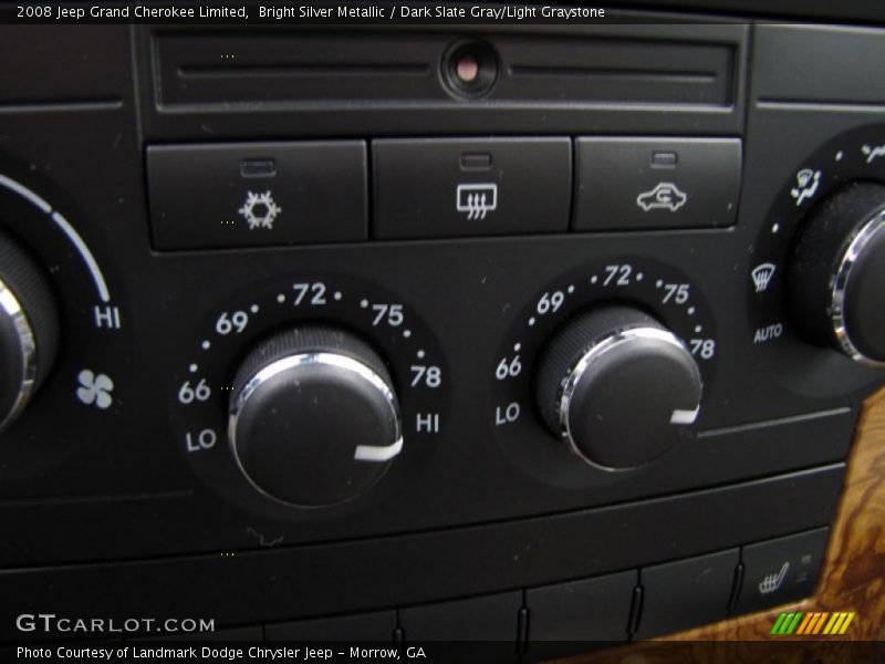 Controls of 2008 Grand Cherokee Limited