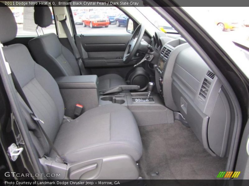 Brilliant Black Crystal Pearl / Dark Slate Gray 2011 Dodge Nitro Heat 4.0