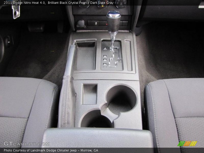 Brilliant Black Crystal Pearl / Dark Slate Gray 2011 Dodge Nitro Heat 4.0