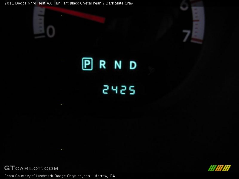 Brilliant Black Crystal Pearl / Dark Slate Gray 2011 Dodge Nitro Heat 4.0