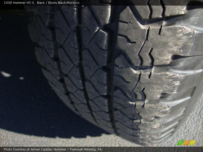 Black / Ebony Black/Morocco 2008 Hummer H3 X
