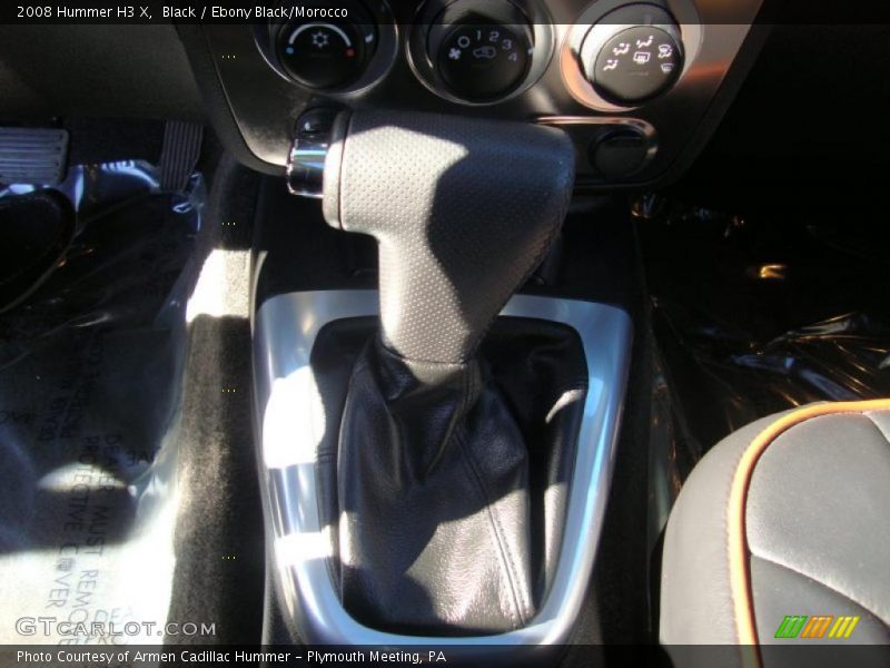 Black / Ebony Black/Morocco 2008 Hummer H3 X