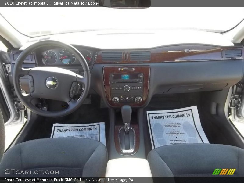 Silver Ice Metallic / Ebony 2010 Chevrolet Impala LT