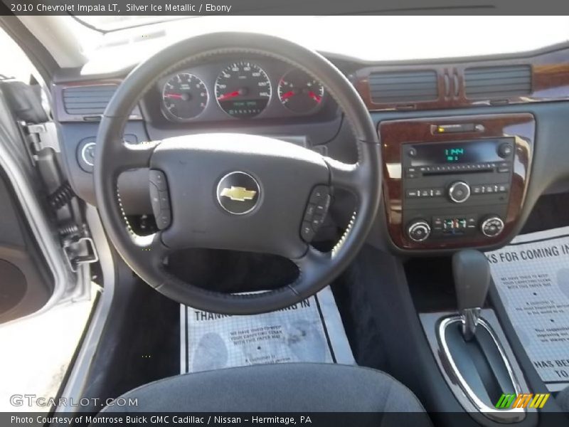 Silver Ice Metallic / Ebony 2010 Chevrolet Impala LT