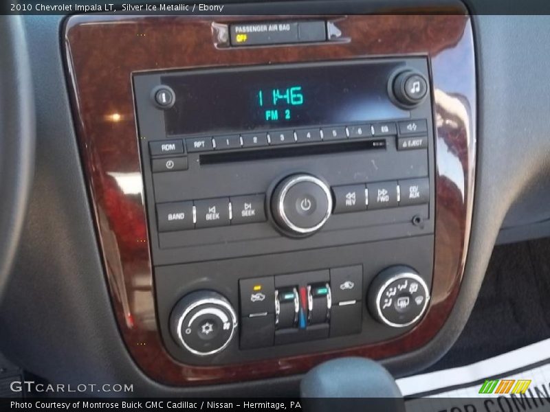 Silver Ice Metallic / Ebony 2010 Chevrolet Impala LT