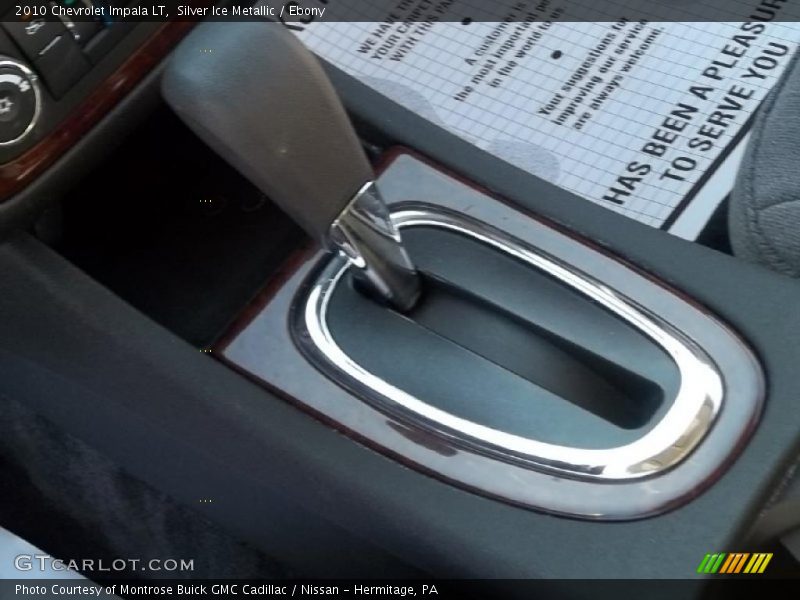 Silver Ice Metallic / Ebony 2010 Chevrolet Impala LT