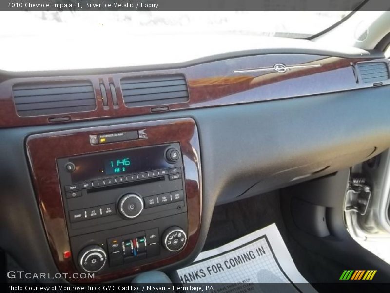 Silver Ice Metallic / Ebony 2010 Chevrolet Impala LT