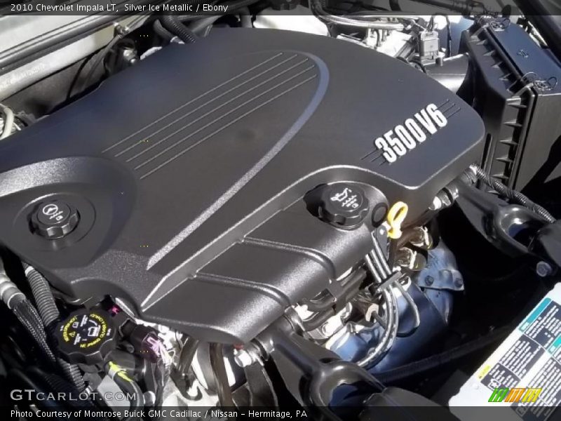 Silver Ice Metallic / Ebony 2010 Chevrolet Impala LT