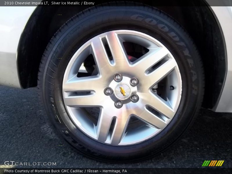Silver Ice Metallic / Ebony 2010 Chevrolet Impala LT