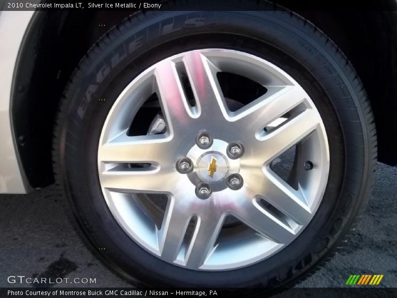 Silver Ice Metallic / Ebony 2010 Chevrolet Impala LT