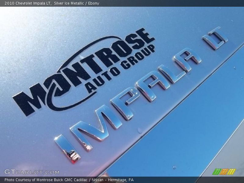 Silver Ice Metallic / Ebony 2010 Chevrolet Impala LT