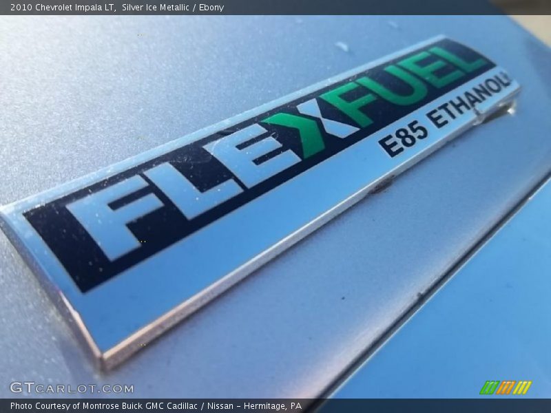 Silver Ice Metallic / Ebony 2010 Chevrolet Impala LT