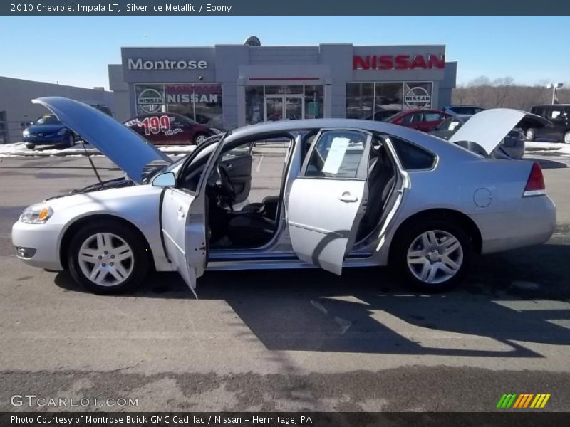 Silver Ice Metallic / Ebony 2010 Chevrolet Impala LT