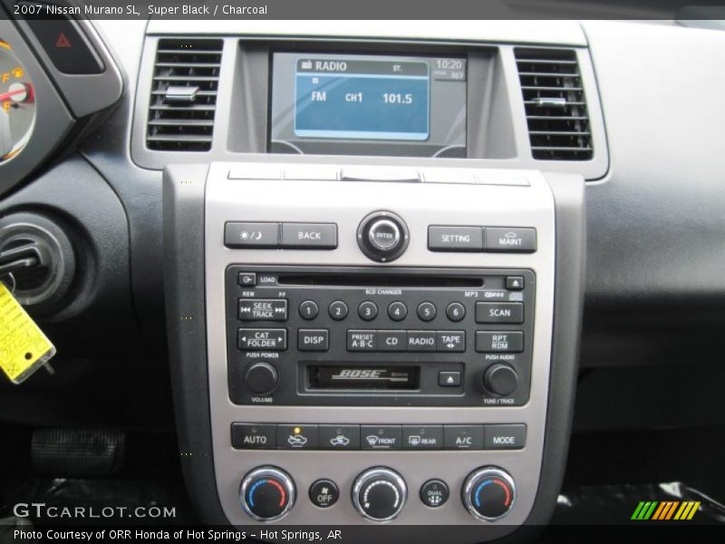 Super Black / Charcoal 2007 Nissan Murano SL