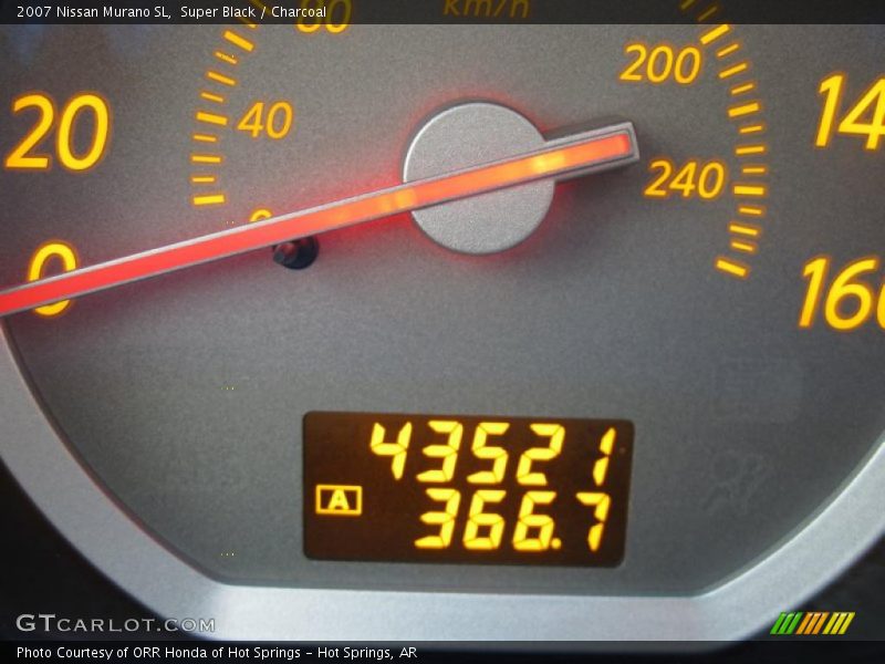 Super Black / Charcoal 2007 Nissan Murano SL
