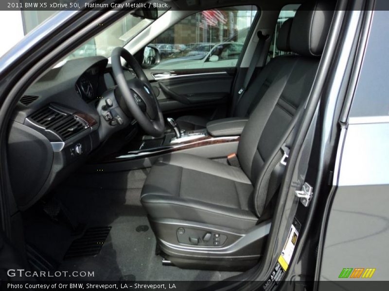  2011 X5 xDrive 50i Black Interior