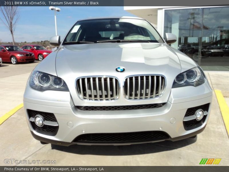  2011 X6 xDrive50i Titanium Silver Metallic