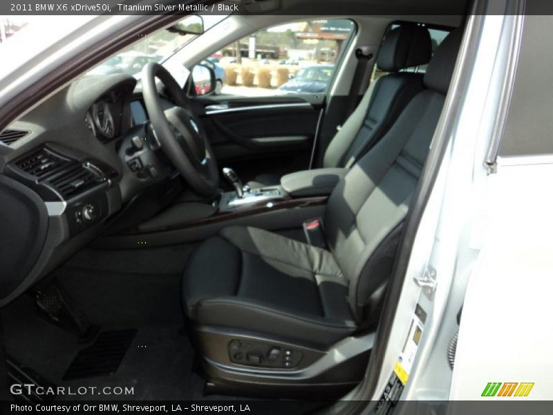  2011 X6 xDrive50i Black Interior