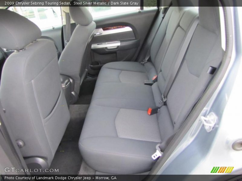 Steel Silver Metallic / Dark Slate Gray 2009 Chrysler Sebring Touring Sedan