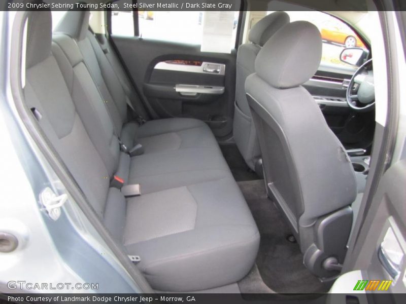 Steel Silver Metallic / Dark Slate Gray 2009 Chrysler Sebring Touring Sedan