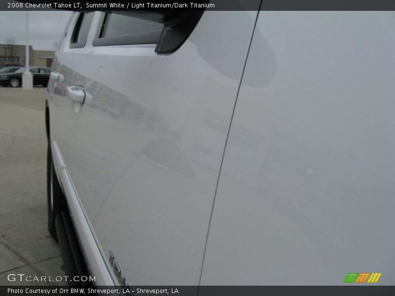 Summit White / Light Titanium/Dark Titanium 2008 Chevrolet Tahoe LT