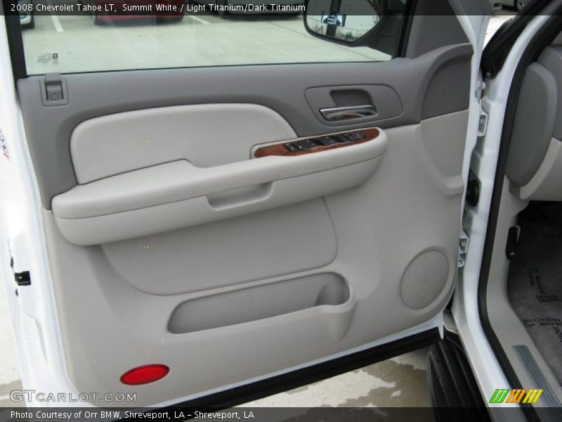 Summit White / Light Titanium/Dark Titanium 2008 Chevrolet Tahoe LT