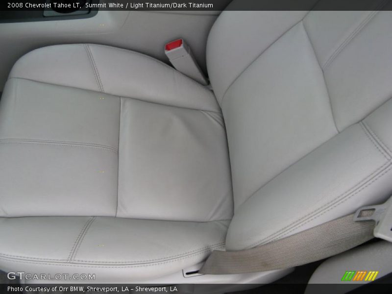 Summit White / Light Titanium/Dark Titanium 2008 Chevrolet Tahoe LT