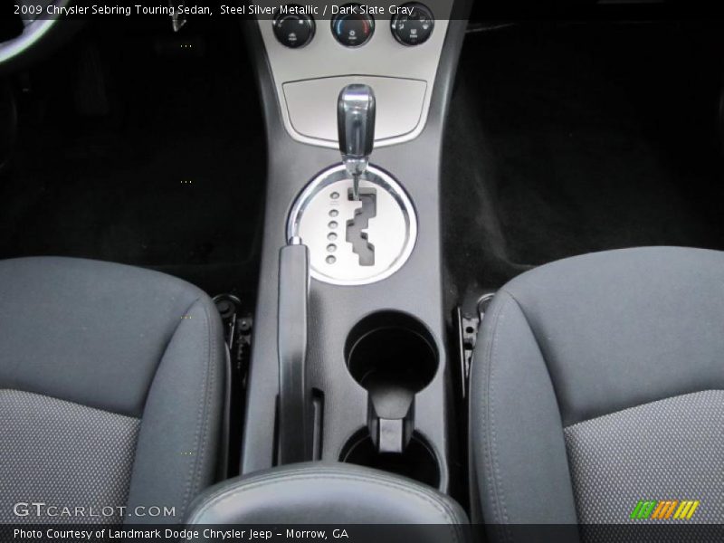 Steel Silver Metallic / Dark Slate Gray 2009 Chrysler Sebring Touring Sedan
