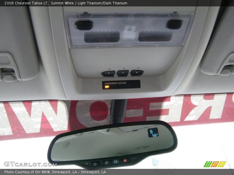 Summit White / Light Titanium/Dark Titanium 2008 Chevrolet Tahoe LT