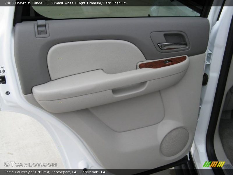 Summit White / Light Titanium/Dark Titanium 2008 Chevrolet Tahoe LT