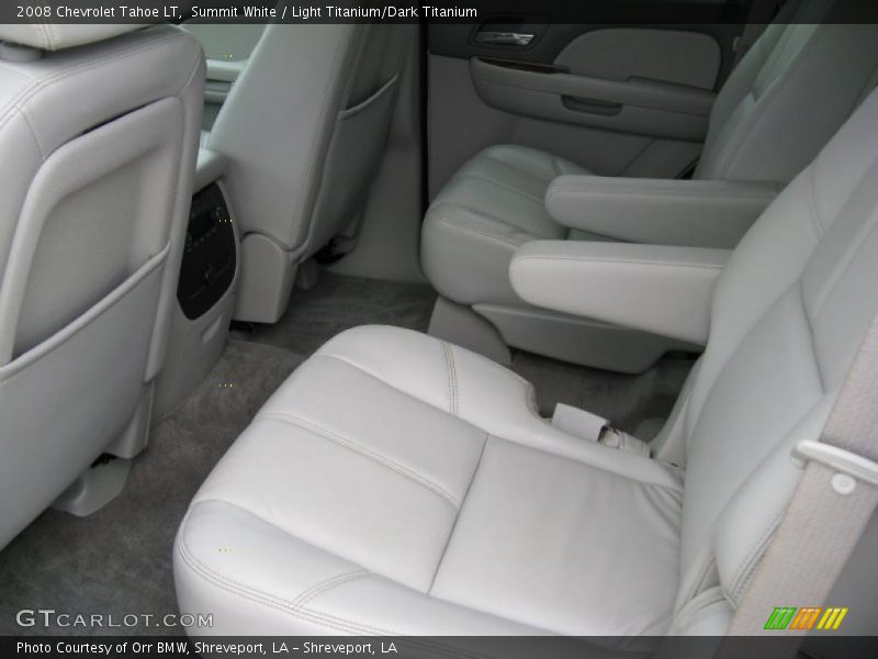 Summit White / Light Titanium/Dark Titanium 2008 Chevrolet Tahoe LT