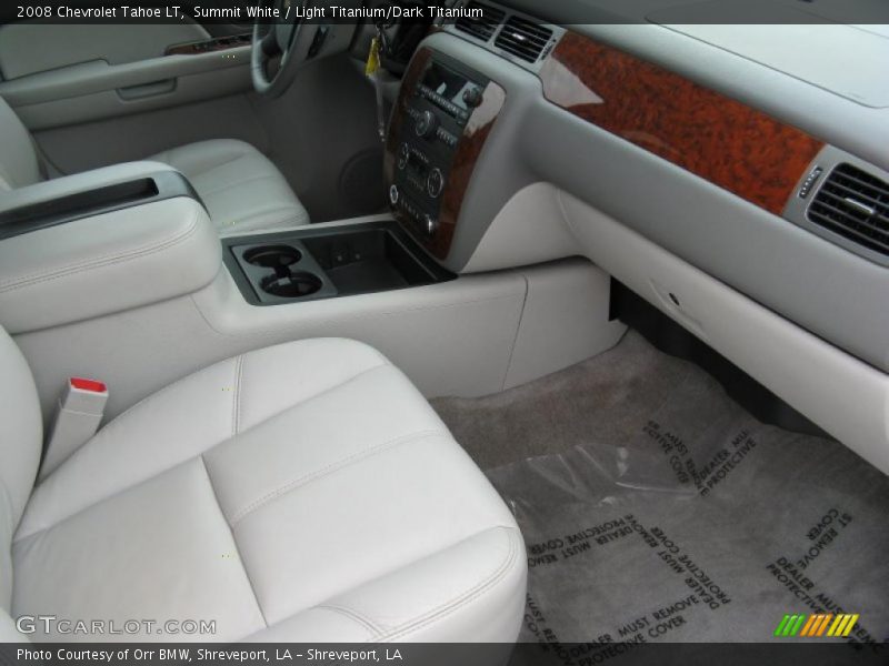 Summit White / Light Titanium/Dark Titanium 2008 Chevrolet Tahoe LT