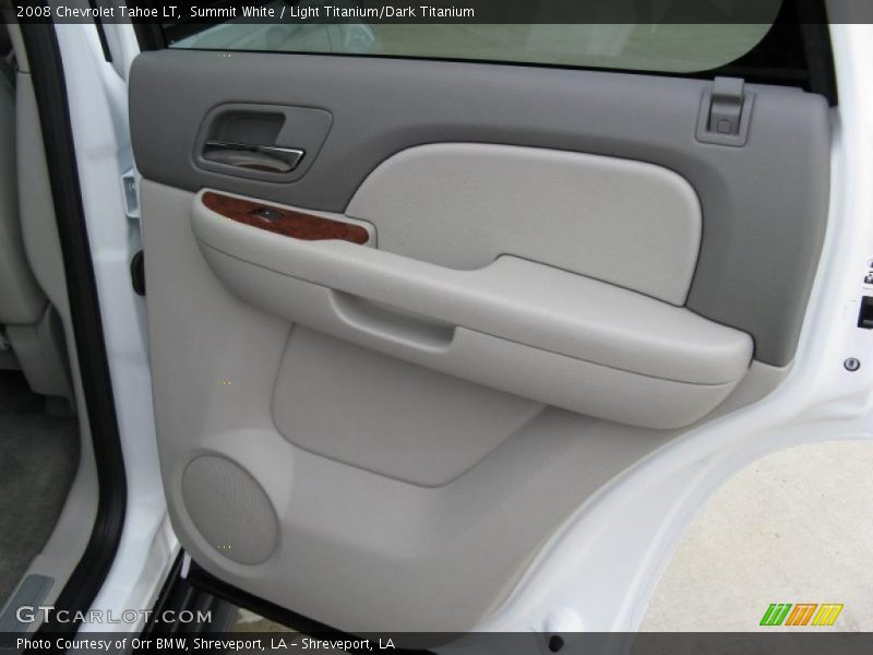 Summit White / Light Titanium/Dark Titanium 2008 Chevrolet Tahoe LT