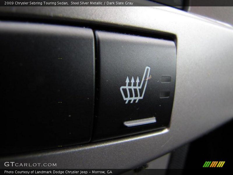 Steel Silver Metallic / Dark Slate Gray 2009 Chrysler Sebring Touring Sedan