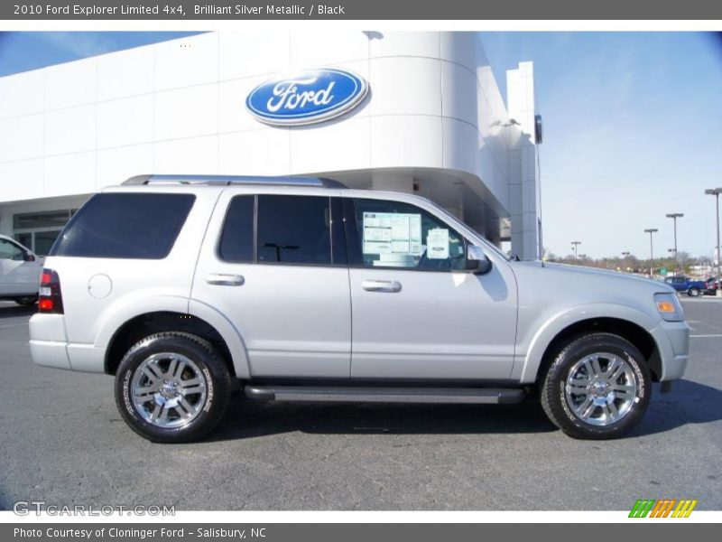  2010 Explorer Limited 4x4 Brilliant Silver Metallic