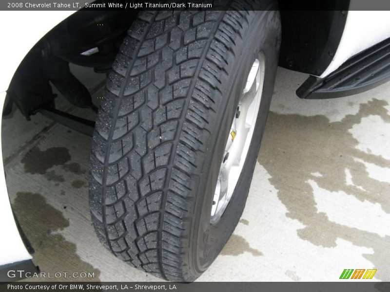 Summit White / Light Titanium/Dark Titanium 2008 Chevrolet Tahoe LT