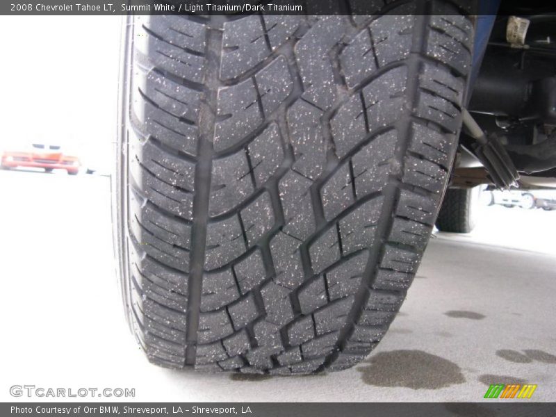 Summit White / Light Titanium/Dark Titanium 2008 Chevrolet Tahoe LT
