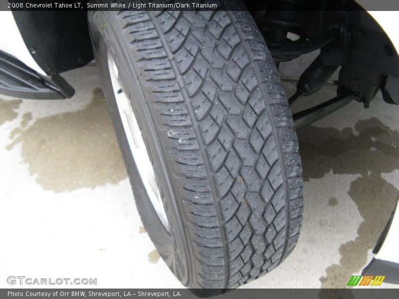 Summit White / Light Titanium/Dark Titanium 2008 Chevrolet Tahoe LT