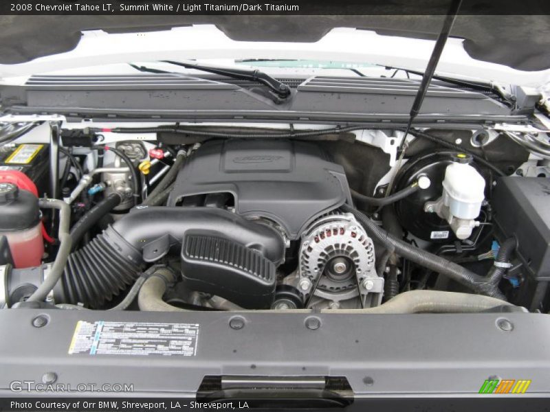 Summit White / Light Titanium/Dark Titanium 2008 Chevrolet Tahoe LT