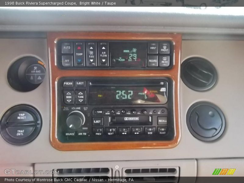 Controls of 1998 Riviera Supercharged Coupe