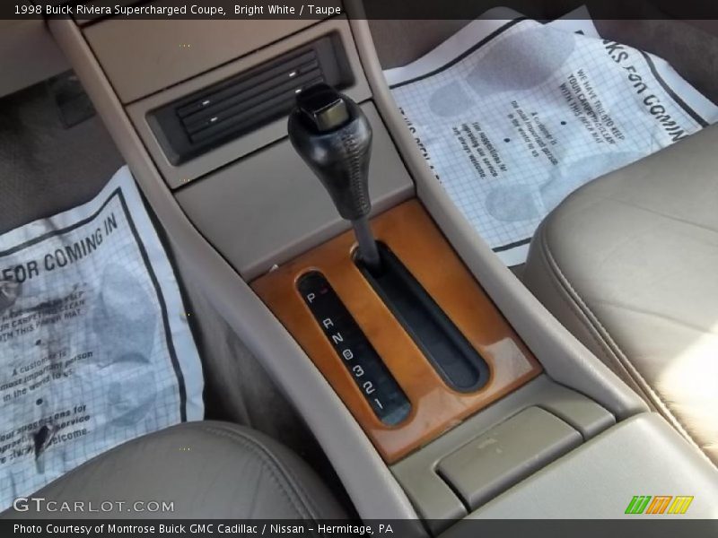  1998 Riviera Supercharged Coupe 4 Speed Automatic Shifter