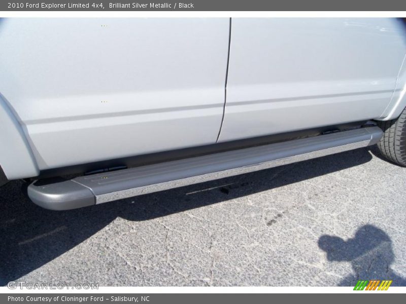 Brilliant Silver Metallic / Black 2010 Ford Explorer Limited 4x4
