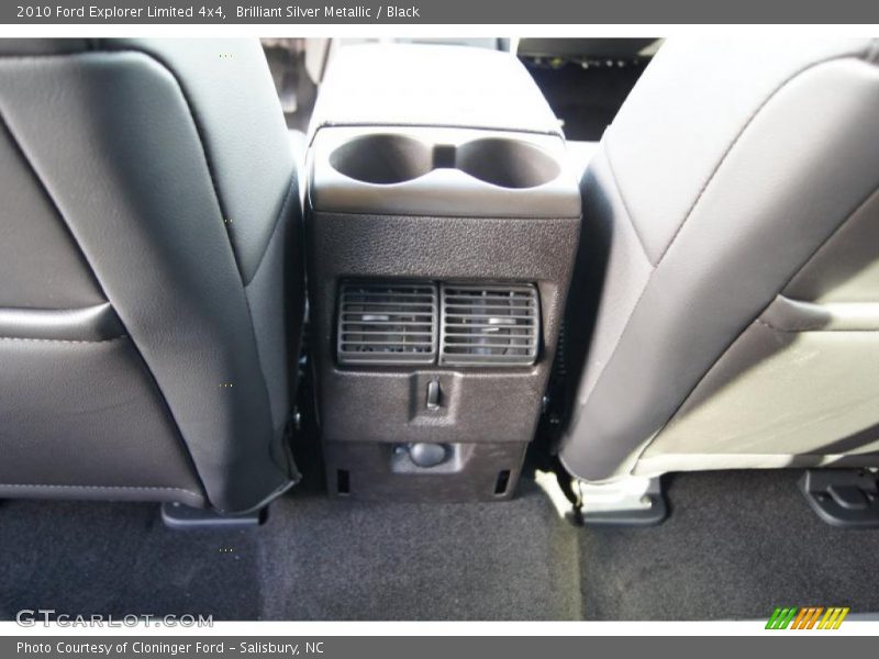 Brilliant Silver Metallic / Black 2010 Ford Explorer Limited 4x4