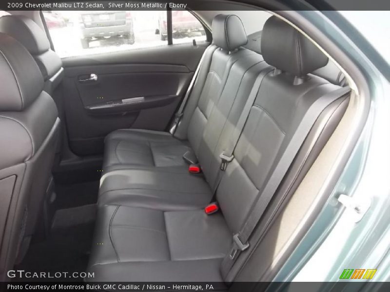 Silver Moss Metallic / Ebony 2009 Chevrolet Malibu LTZ Sedan