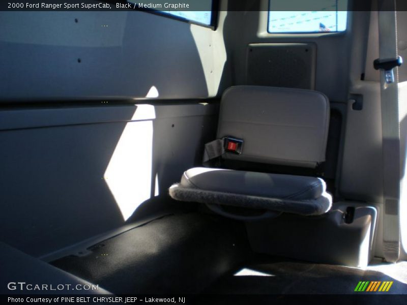 Black / Medium Graphite 2000 Ford Ranger Sport SuperCab