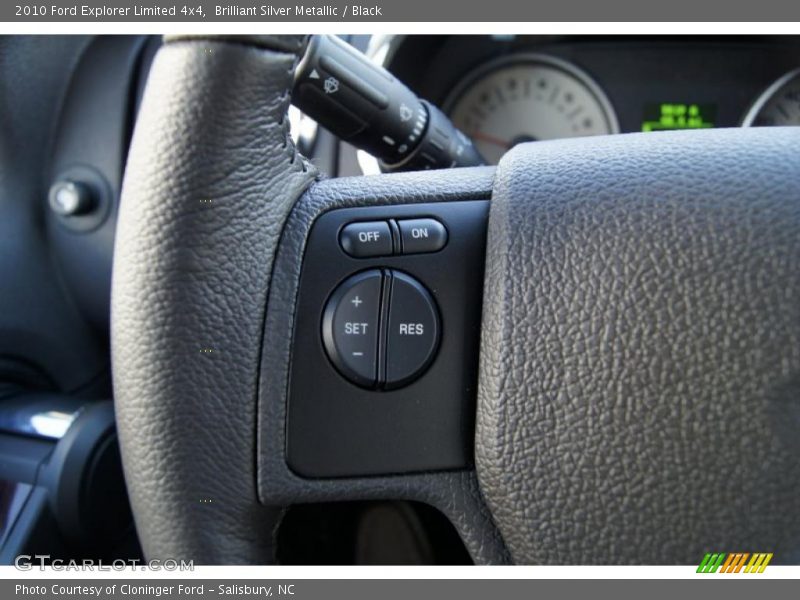 Controls of 2010 Explorer Limited 4x4
