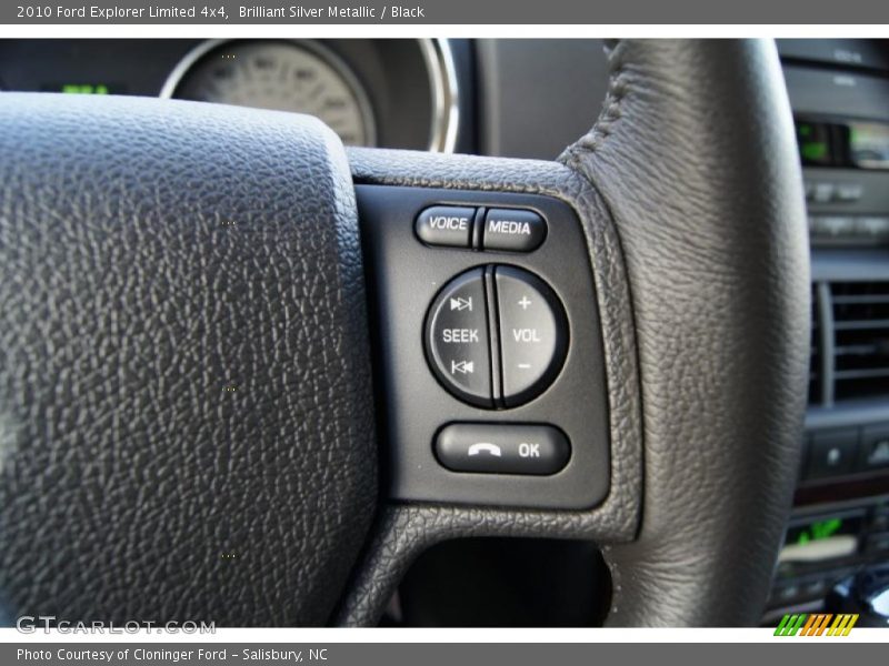 Controls of 2010 Explorer Limited 4x4