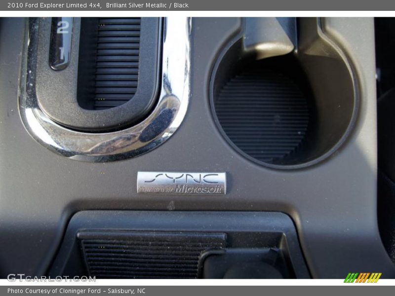 Brilliant Silver Metallic / Black 2010 Ford Explorer Limited 4x4