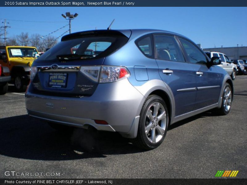 Newport Blue Pearl / Ivory 2010 Subaru Impreza Outback Sport Wagon